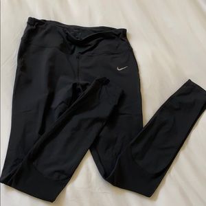 Nike Running Dri-Fit Tights Mesh Detail Medium